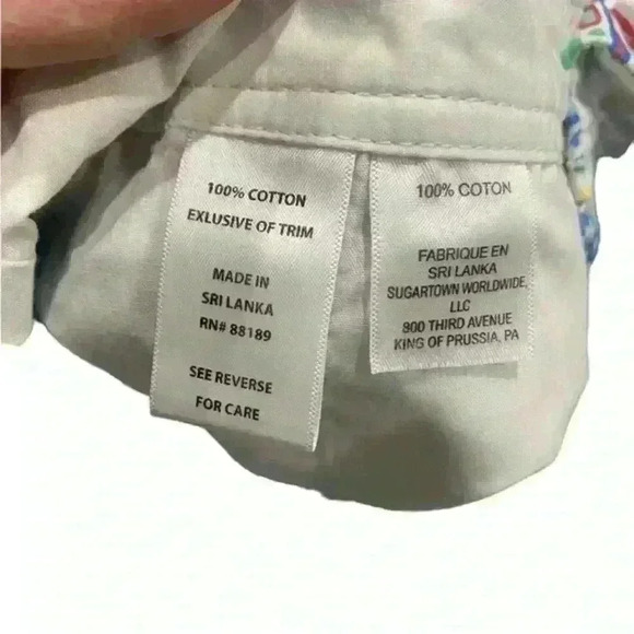 Lilly Pulitzer‎ Multi Let Minnow Callahan Shorts Sz 00 - Picture 7 of 11